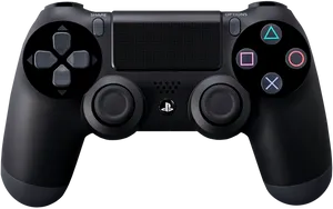 Play Station Controller Black PNG Image