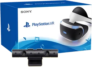 Play Station V R Boxand Contents PNG Image