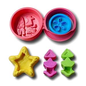 Playdough Shapes And Molds Png 06132024 PNG Image