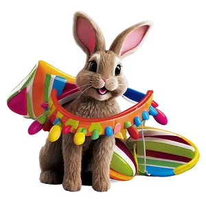 Playful Bunny Features Png Mcr PNG Image