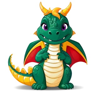 Playful Cute Dragon Png Tbf93 PNG Image