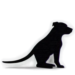 Playful Dog Silhouette Png 63 PNG Image