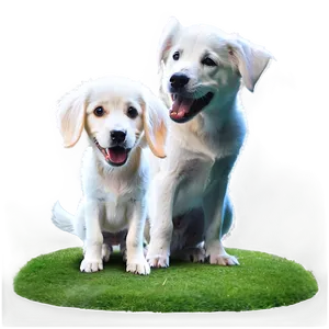 Playful Dogs PNG Rgd PNG