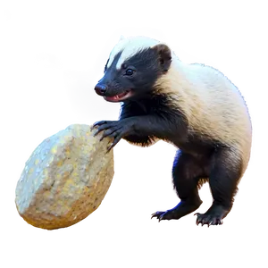 Playful Honey Badger Cub Png 90 PNG Image