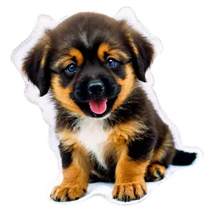 Playful Puppy Png 05062024 PNG Image