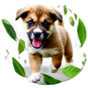 Playful Puppy Png Kvu PNG Image