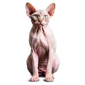 Playful Sphynx Cat Character Png 21 PNG Image