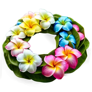 Plumeria Hawaiian Lei Png Kaw PNG Image