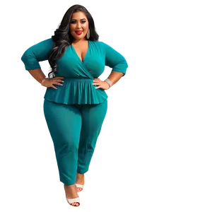 Plus Size Outfit Ideas Png Hmk11 PNG Image