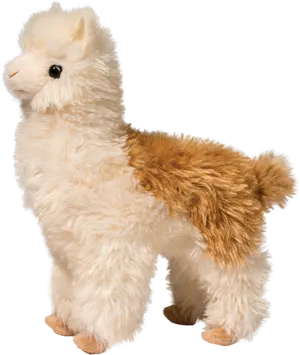 Plush Alpaca Toy PNG Image