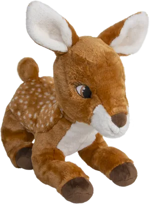 Plush Fawn Toy PNG Image