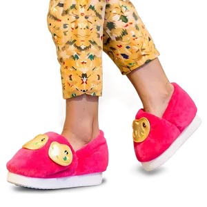 Plush Slippers Png Hqm PNG Image