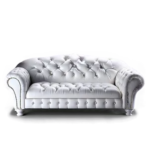 Plush White Couch Png Pje48 PNG Image