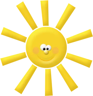 Pocoyo Animated Sun Character PNG Image