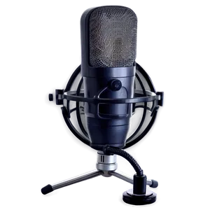 Podcast Mic With Pop Filter Png Fdr PNG Image