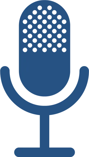 Podcast Microphone Icon PNG Image