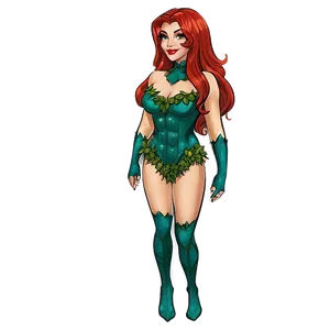 Poison Ivy Costume Png 60 PNG Image