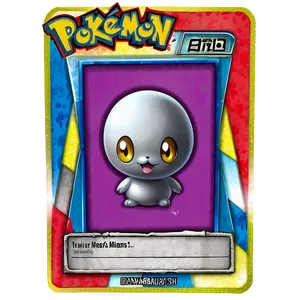 Pokemon Card Template Full Art Png Ueo PNG Image