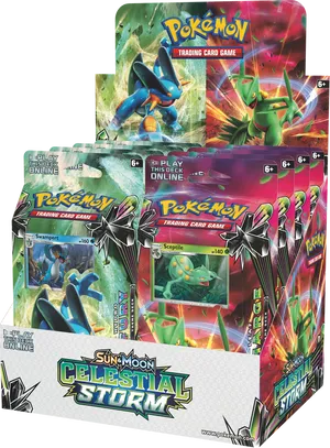 Pokemon Celestial Storm Theme Decks PNG Image