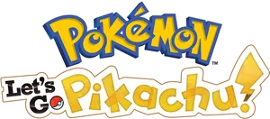 Pokemon Lets Go Pikachu Logo PNG Image