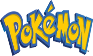 Pokemon Logo Blurry Background PNG Image