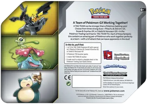 Pokemon Tag Team G X Tin Packaging PNG Image