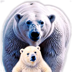 Polar Bear Family Png 05062024 PNG Image