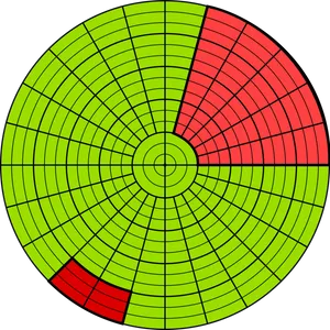 Polar Coordinate Graph Paper PNG Image