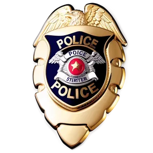 Police Badge Illustration Png 05252024 PNG Image