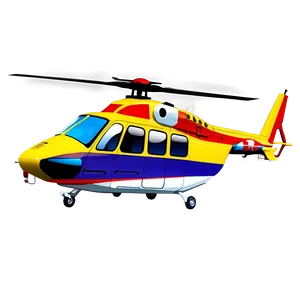 Police Helicopter In Action Png Ihl PNG Image