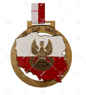 Polish Independence Centenary Medal2018 PNG Image