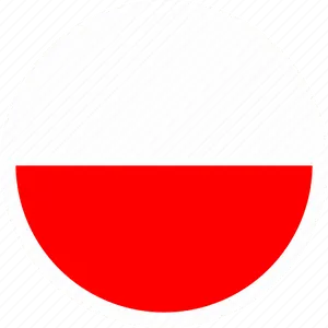 Polish National Flag Graphic PNG Image