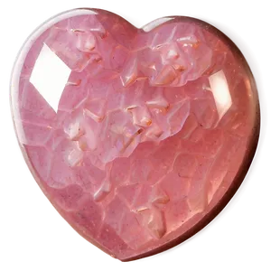 Polished Rose Quartz Heart Png 06272024 PNG Image