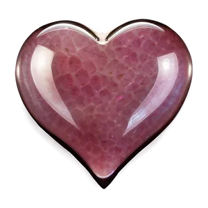 Polished Rose Quartz Heart Png Mws PNG Image