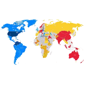 Political Country Map PNG 06242024 PNG