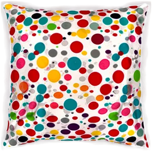 Polka Dot Throw Pillows Png Axs21 PNG Image