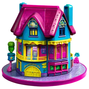 Polly Pocket Dream House Png Kqa PNG Image