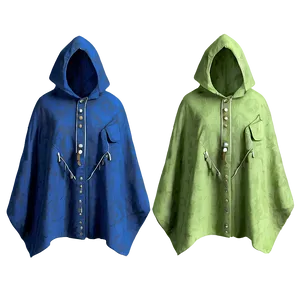 Poncho With Pockets Png 3 PNG Image