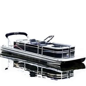 Pontoon Boat Docked At Sunset Png Yfo PNG Image