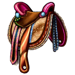 Pony Saddle Png Xss PNG Image