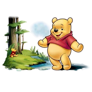 Pooh Bear Classic Adventures Png 06292024 PNG Image