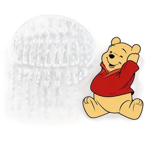 Pooh Bear Vintage Style Png Ppj84 PNG Image