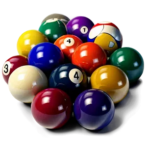 Pool Balls Arrangement Png Foi22 PNG Image