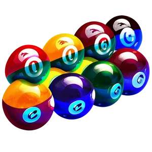 Pool Balls Clipart Png Rlr PNG Image