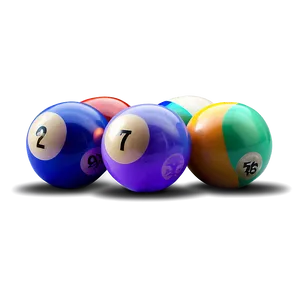 Pool Balls In Light Png 06292024 PNG Image