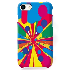 Pop Art Explosion Phone Case Png 06122024 PNG Image