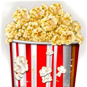 Popcorn Bucket A PNG Image