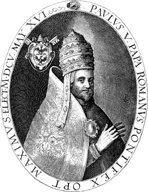 Popeyeas Pope Paul V Medallion PNG Image