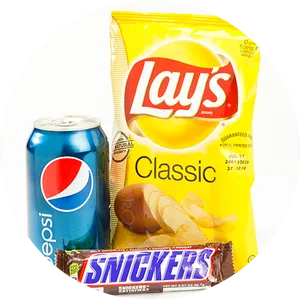 Popular Snack Combo Pack PNG