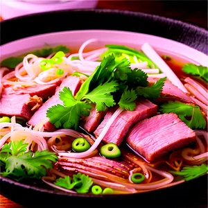 Pork Pho Delight Png Eyo86 PNG Image